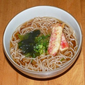 カニカマ天 そば(うどん)
