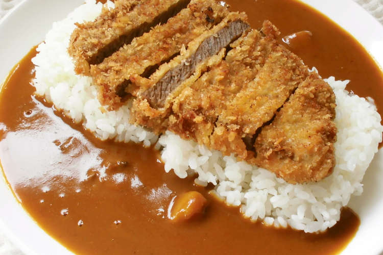 ビーフカツカレー アイランド盛り