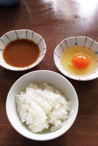 激簡単♫ つけ麺ダレ 卵かけご飯