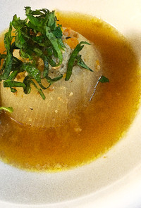 簡単！トロトロ玉ねぎの肉詰め肉味噌スープ