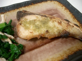 ぶりの柚子こしょう焼き