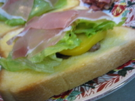 ブランチ♪ドイツ風??オープンサンド☆