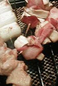 居酒屋カエル食堂:::エリンギのベーコン巻＆鶏のわさび焼き