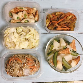 今週のお弁当の下準備9