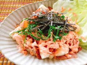 長芋明太ソース☆