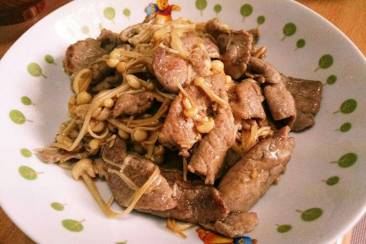 豚肉とえのきのサッパリ炒め レシピ 作り方 By エマニエル 藤子 クックパッド 簡単おいしいみんなのレシピが350万品