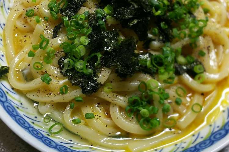 簡単 冷凍うどんでチーズ釜玉 レシピ 作り方 By Ponta58 クックパッド
