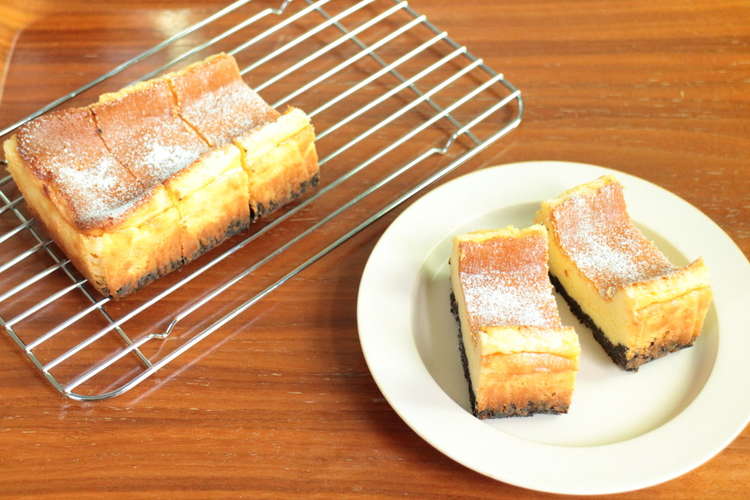 基本のベイクドチーズケーキ パウンド型 レシピ 作り方 By Perinco クックパッド