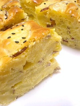 さつまいも&りんごのハニーケーキ