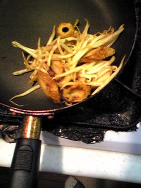 お弁当に23ちくわともやしのカレー炒め