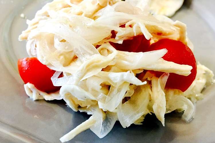 ササミと新玉ねぎのマリネ レシピ 作り方 By Liscooking クックパッド