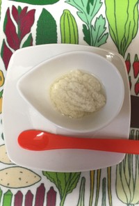 離乳食 初期～簡単にトロトロ絹ごし豆腐