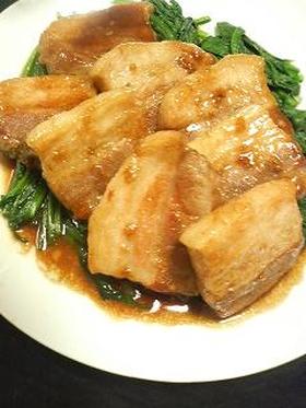 ◇豚バラ肉の中華風照り焼き◇