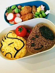スヌーピー ウッドストック キャラ弁の写真