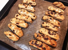 簡単ダイエットおやつ☆ナッツビスコッティ