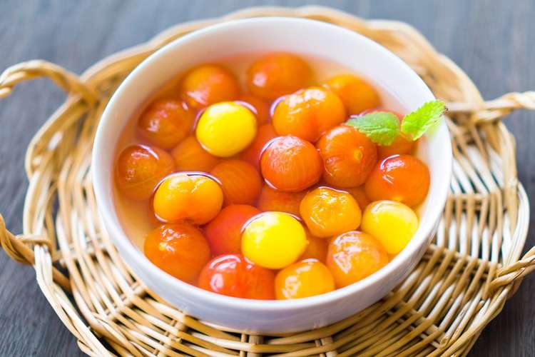 ミニトマトのシロップ煮 レシピ 作り方 By もなぱん クックパッド