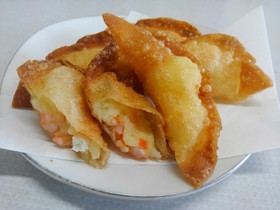 カワツエビの餃子コロッケ