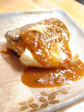 我が家のさばの味噌煮