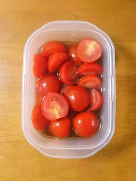 簡単プチトマトのマリネ☆常備菜