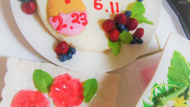 簡単 お食い初め お祝いデザート レシピ 作り方 By 虹色クレヨン クックパッド 簡単おいしいみんなのレシピが354万品