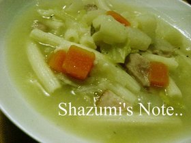 ホワイトミネストローネ