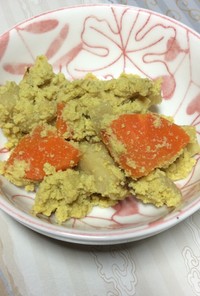 カレー味・粉豆腐の煮物