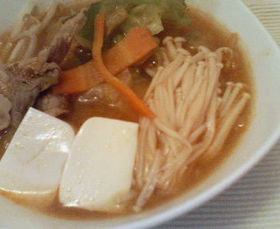 * ひとり鍋でも美味しい❤豚キムチ鍋 *