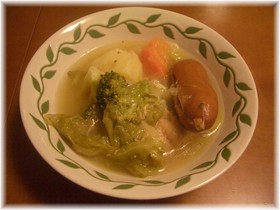 風邪にはあったか~いポトフで栄養を♪