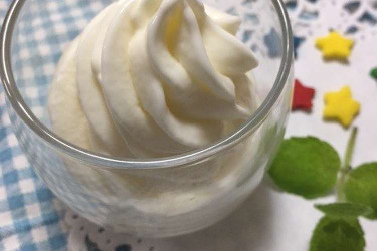 ソフトクリームの作り方 レシピ 作り方 By ゆまはたちゃん クックパッド