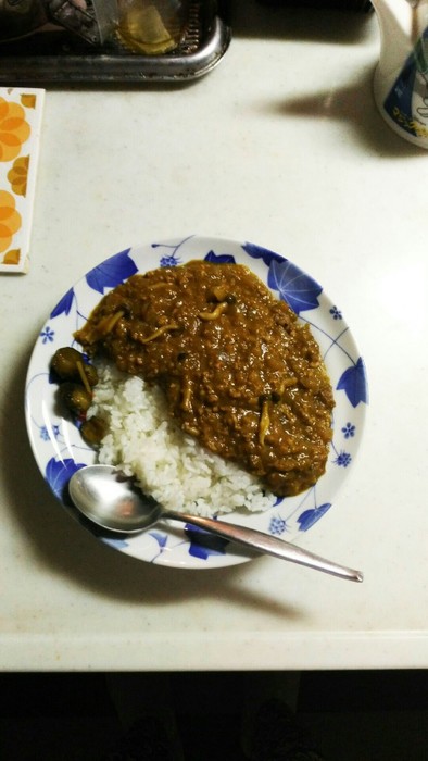 林檎と人参のキーマカレー！！の写真