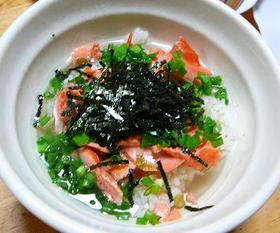 簡単!鮭茶漬け