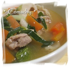 中華風味噌すぅぷ