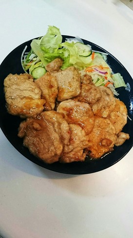 豚ヒレでパパっとトンテキ☆
