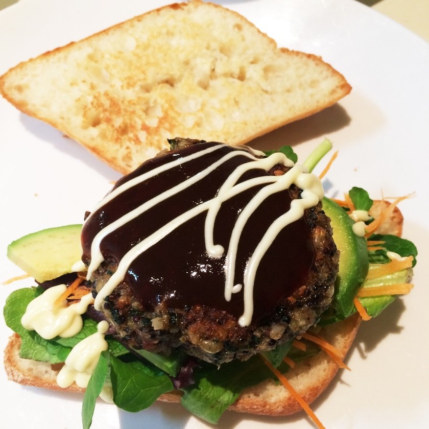 全粒ベジバーガーのレシピ