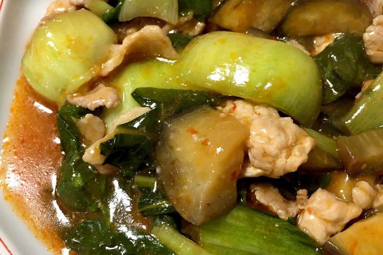 簡単 なすと豚肉とチンゲン菜のマーボー レシピ 作り方 By Yukasato クックパッド 簡単おいしいみんなのレシピが367万品