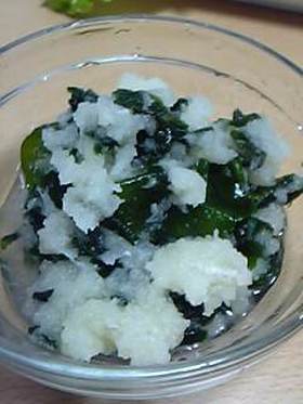 おろしで酢の物✿