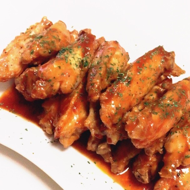 クリスピーバッファローチキンワンタンのレシピ