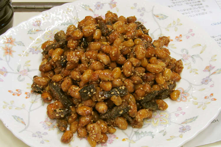 大豆とどじょうのごまからめ レシピ 作り方 By 小松市 石川県 クックパッド 簡単おいしいみんなのレシピが361万品
