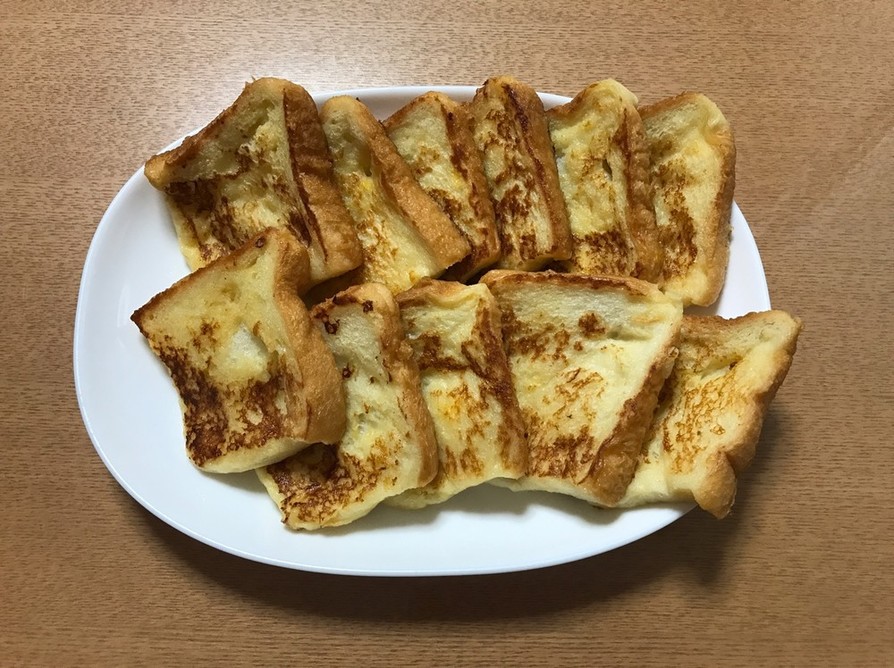 子どものおやつ&朝食♡フレンチトーストの画像