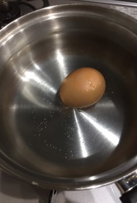 温泉卵と半熟卵