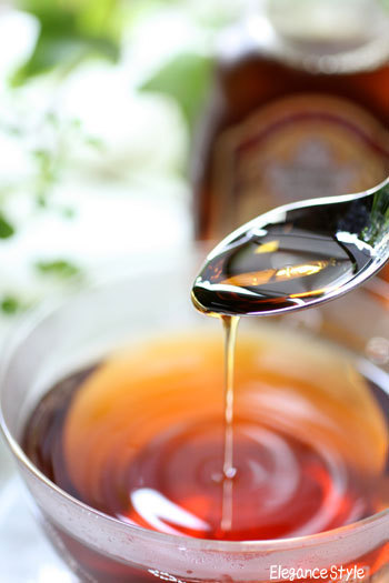 香り漂う「メープル風味紅茶」の画像