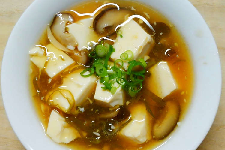 簡単 和食 豆腐ときのこの ネギ餡掛け煮 レシピ 作り方 By 331ミミイ クックパッド 簡単おいしいみんなのレシピが352万品