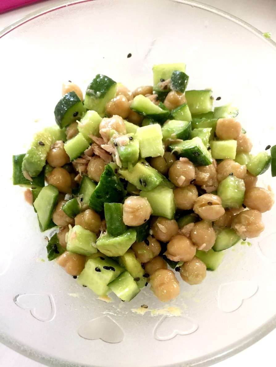 チュニジア風ひよこ豆のサラダのレシピ