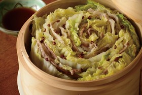白菜ほわほわ せいろで蒸し豚しゃぶ