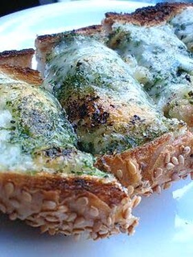 青のりチーズトースト