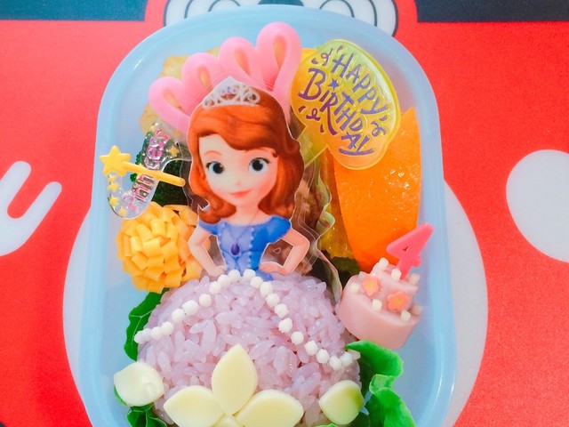 小さなプリンセスソフィア 簡単キャラ弁 レシピ 作り方 By なるおっちいちかず クックパッド