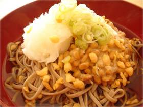 納豆おろしそば