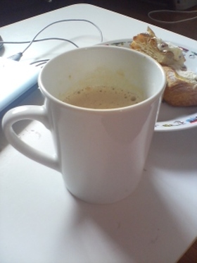 レンジでチン★+゜ふんわりミルクコーヒー