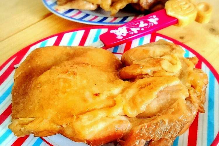 モモ肉で Tdlのテリヤキチキンレッグ風 レシピ 作り方 By Harushot クックパッド