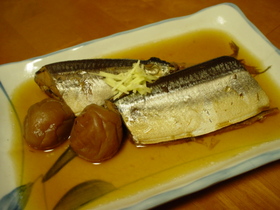 ♡◎圧力鍋で骨まで食べる♪さんまの梅干煮